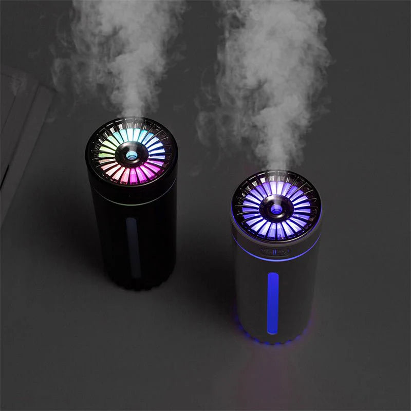 Wireless Air Humidifier For Car; 800mAh Rechargeable Cool Mist