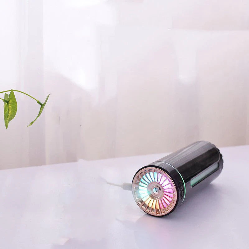 Wireless Air Humidifier For Car; 800mAh Rechargeable Cool Mist