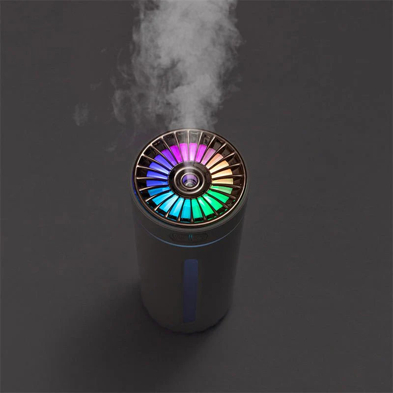 Wireless Air Humidifier For Car; 800mAh Rechargeable Cool Mist